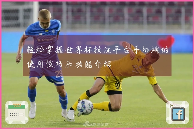 轻松掌握世界杯投注平台手机端的使用技巧和功能介绍